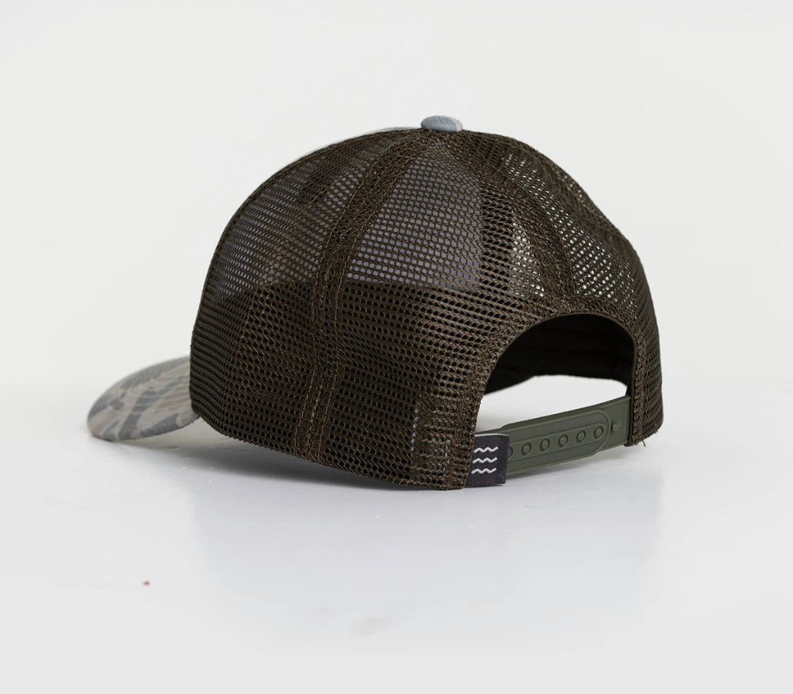 Free Fly Youth Camo Trucker Hat