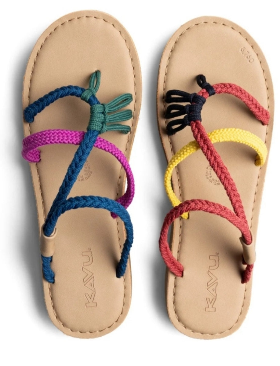 Kavu Woman’s Horizon Play Block Flip Flop Sandals