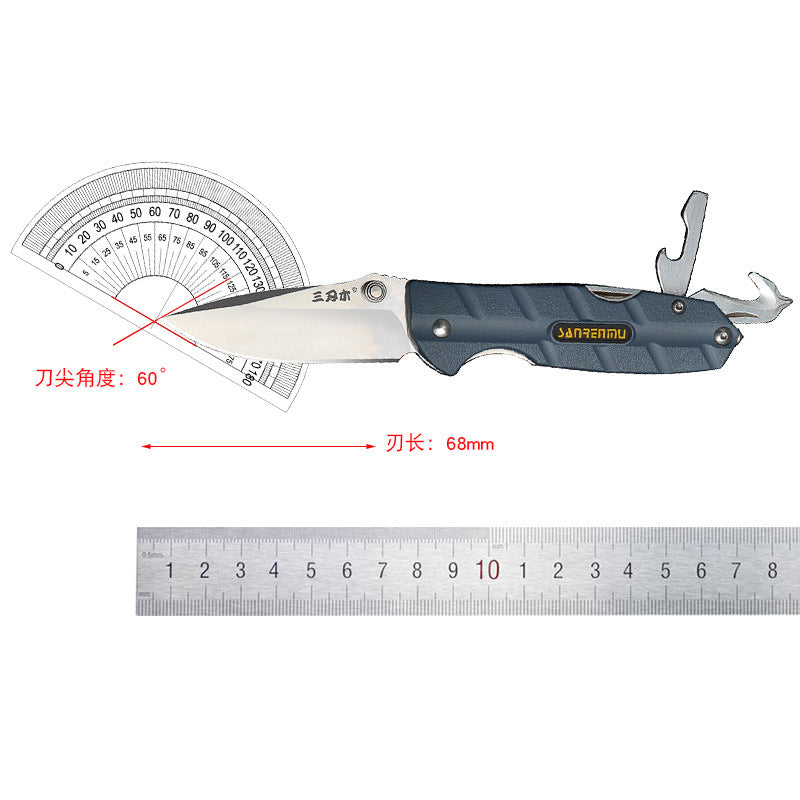 Outdoor Pocket Knives Multi-function Portable Practical Camping Survival Tools Knifes-3