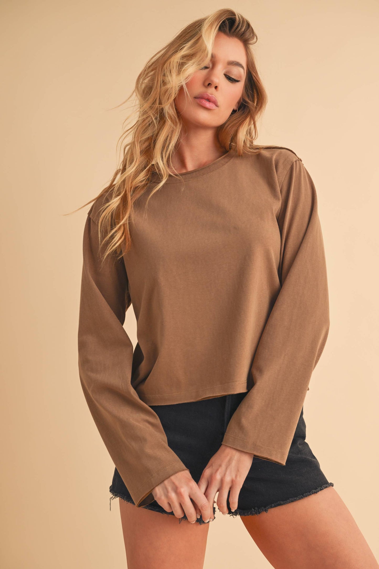 8439FN Ranya Long Sleeve Top
