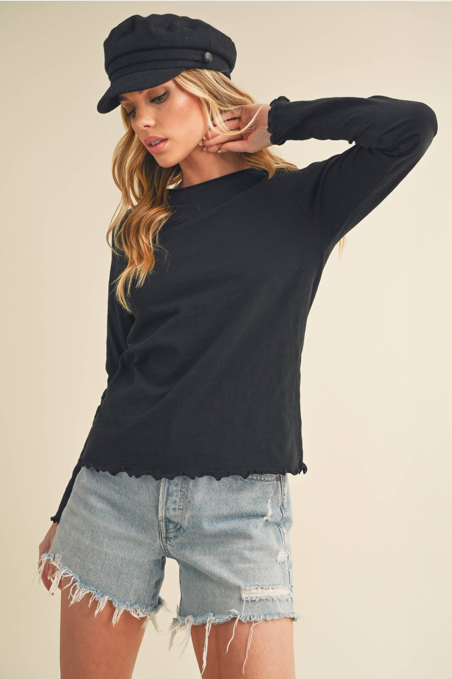 8288DN Gwen Baby Long Sleeve Top
