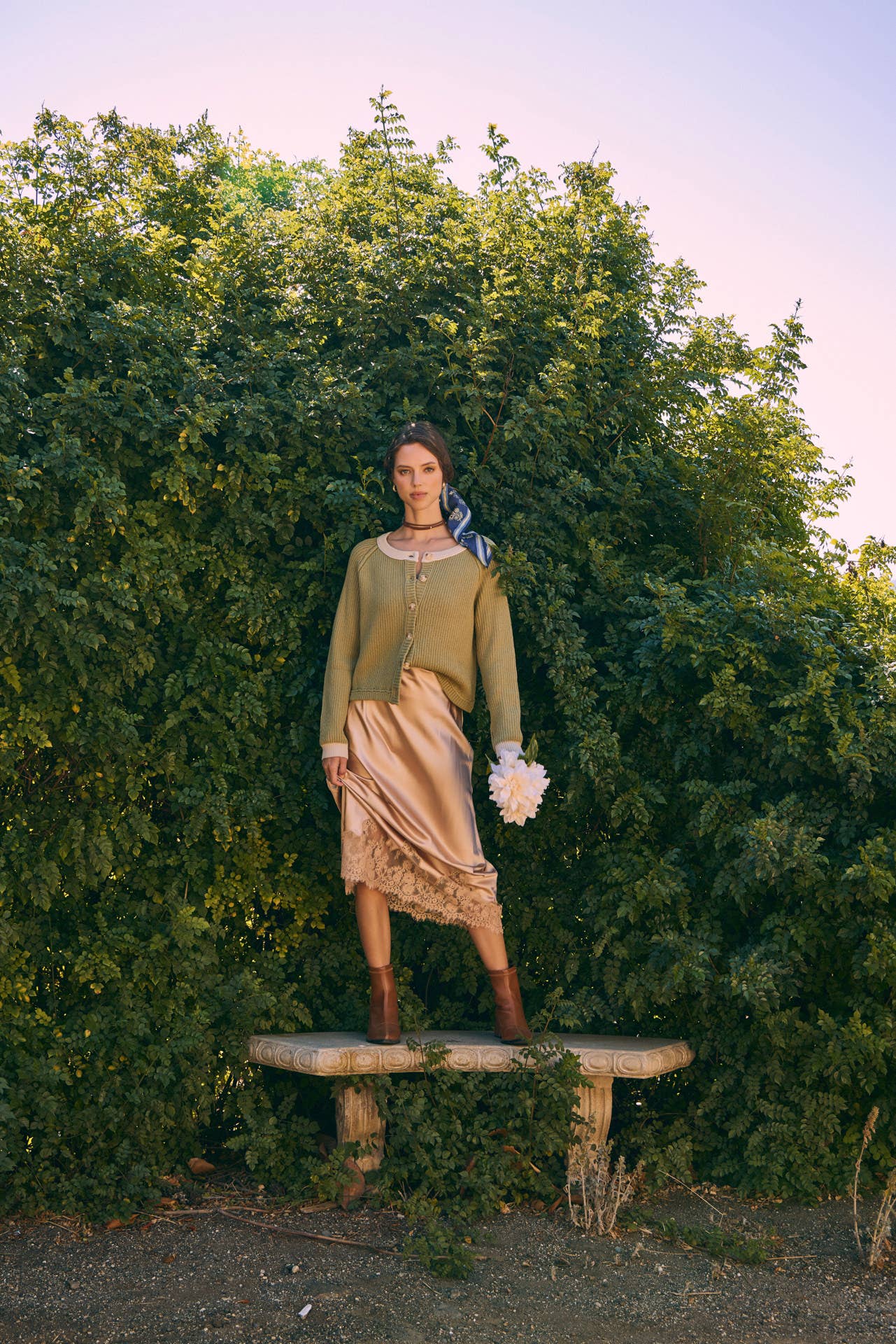 GO-TO LAYER FOR EVERYTHING SOFT CHUNKY BUTTON-DOWN CARDIGAN