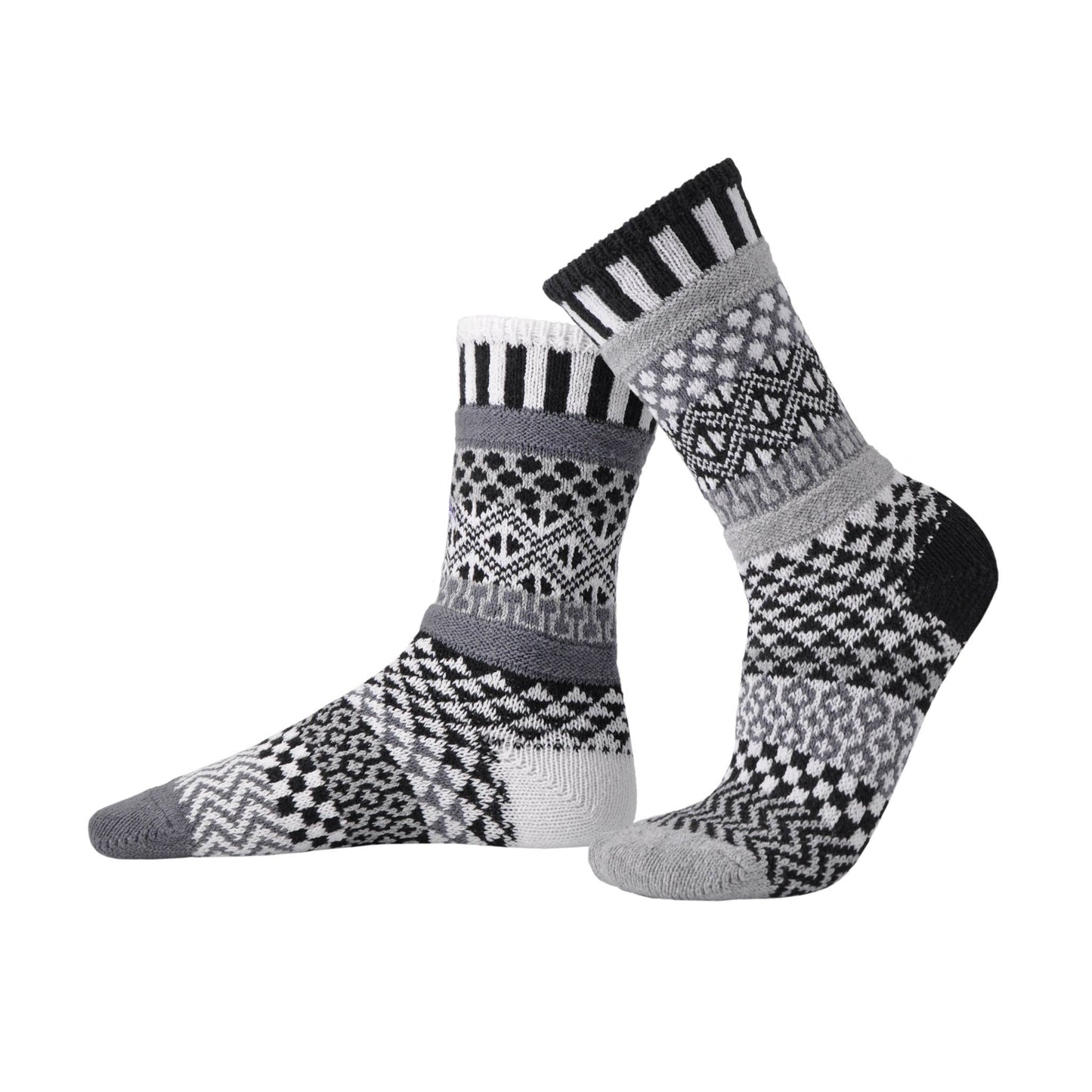 Midnight Crew Socks | Eco-Friendly & Made in the USA
