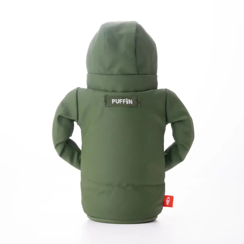 The Raincoat - Insulated Can & Bottle Cooler - Olive Green