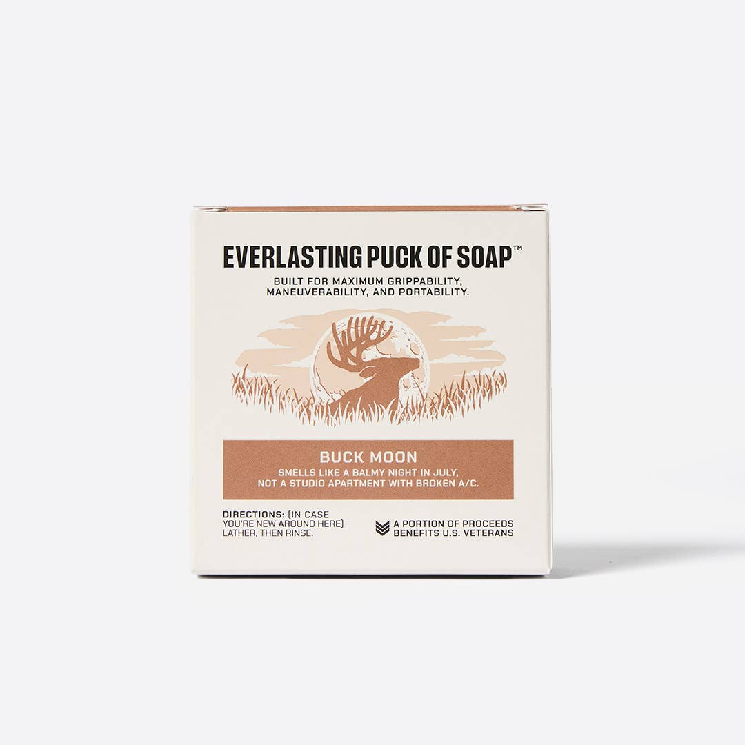 Everlasting Puck of Soap - Buck Moon 5oz