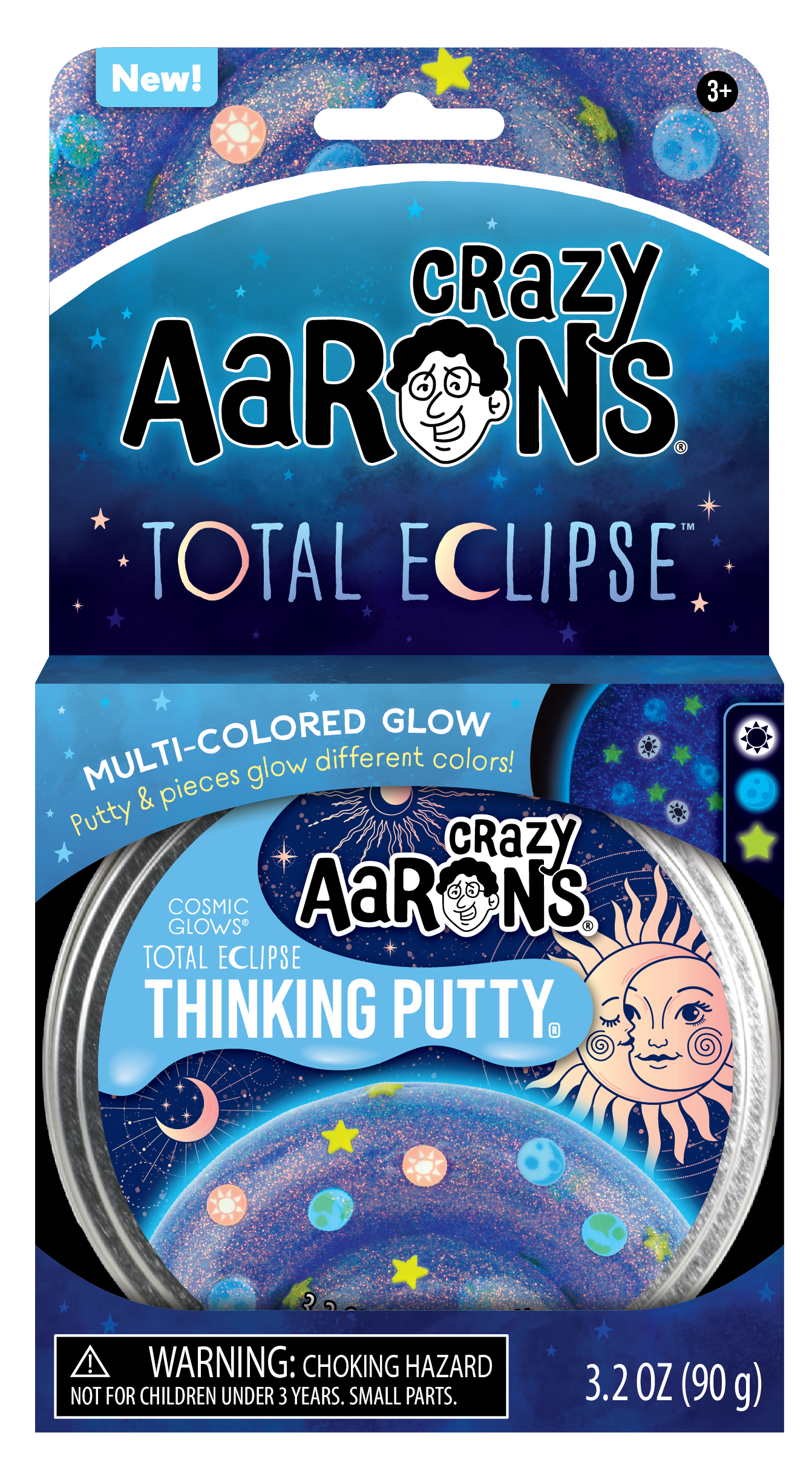 Total Eclipse - Full Size 4" Thinking Putty Tin