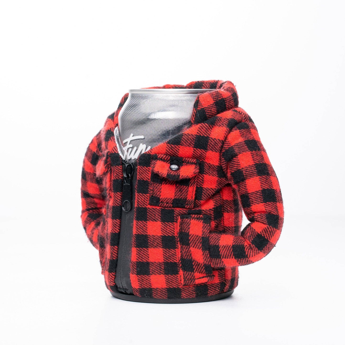 The Lumberjack - Insulated 12 oz Can Cooler - Puffin Red