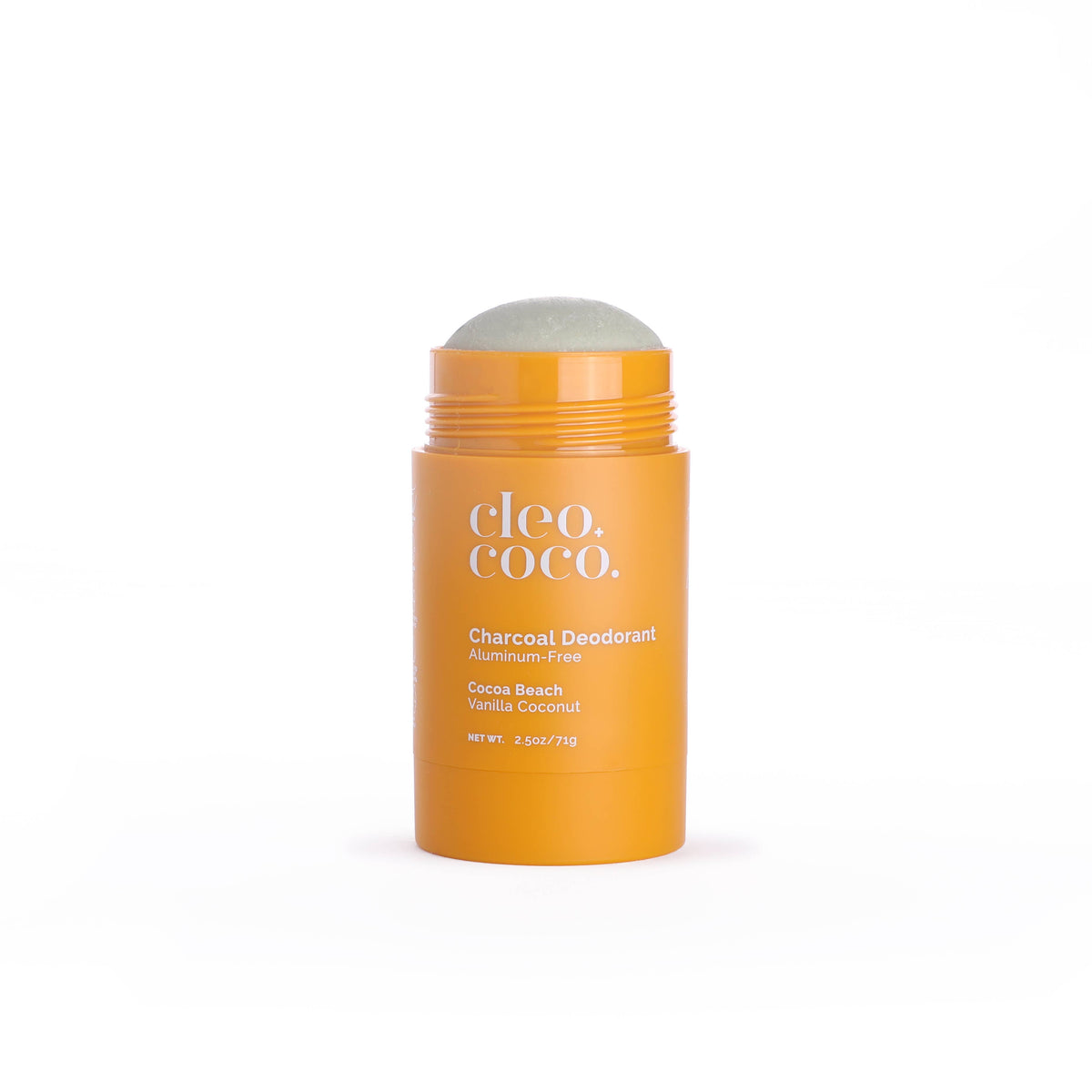 Charcoal Deodorant, Cocoa Beach, Vanillla Coconut
