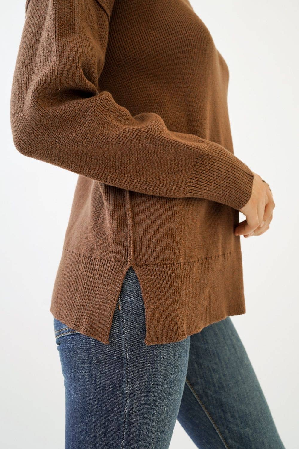 19487 Ribbed Sweater