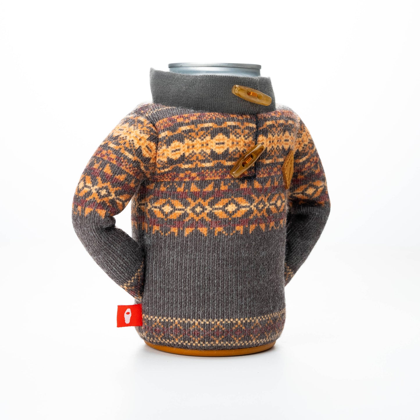 The Fjord - Insulated 16 oz Can Cooler - Espresso